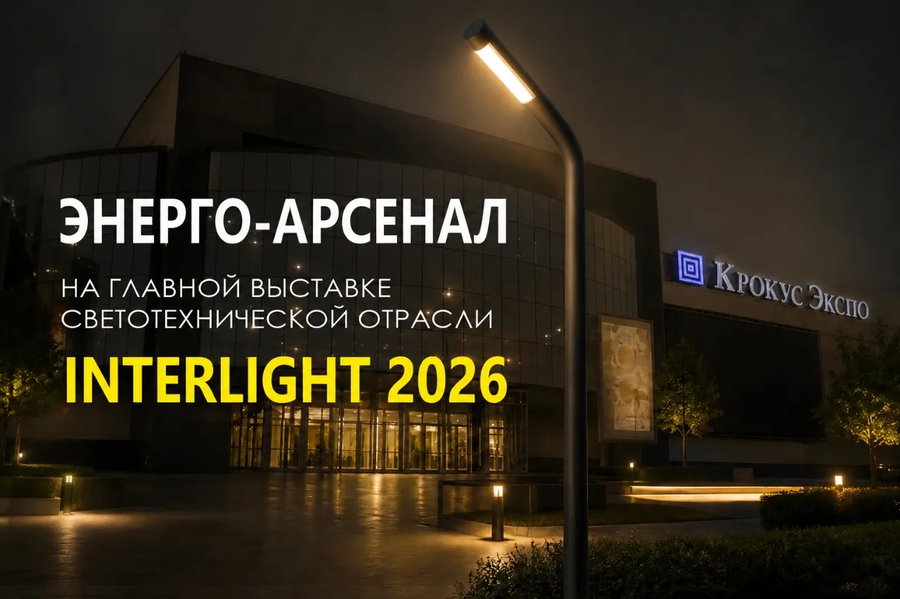 ООО «Энерго-Арсенал» приглашает на выставку Interlight 2026